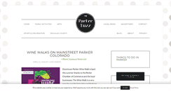 Desktop Screenshot of ourparkercolorado.com